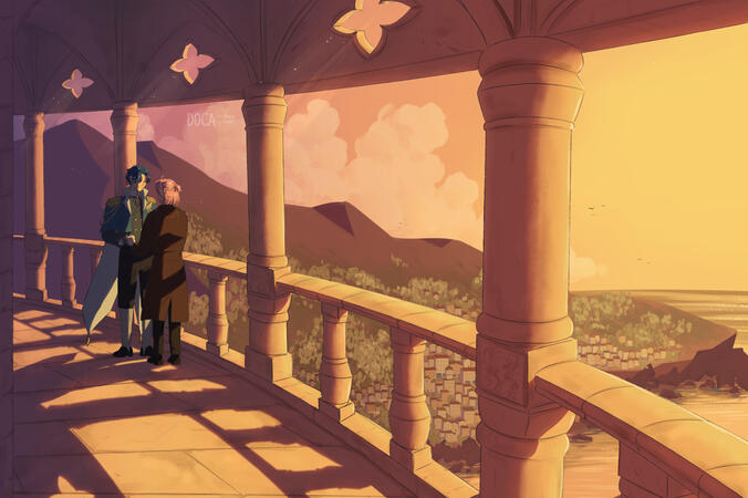 Achille and Ellioth (Original Characters)